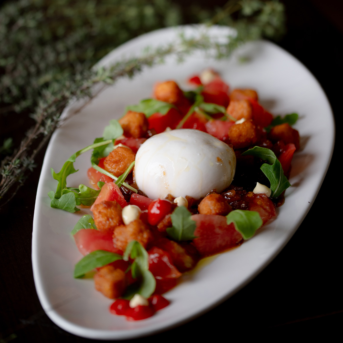 ENSALADA DE BURRATA